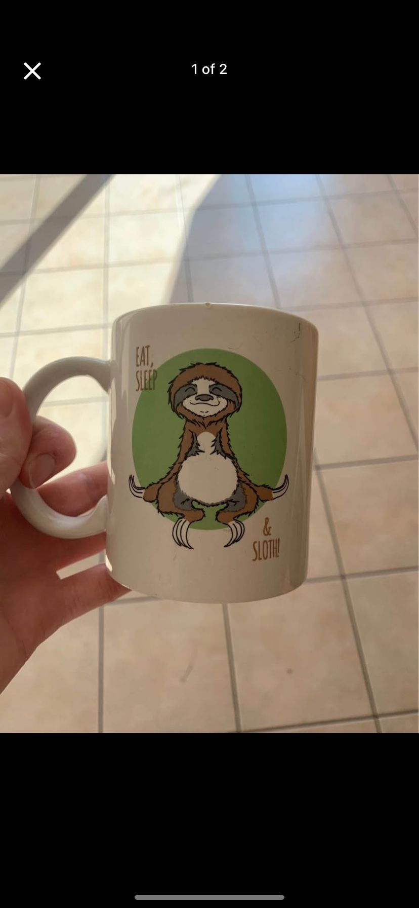Sloth Coffee Mug