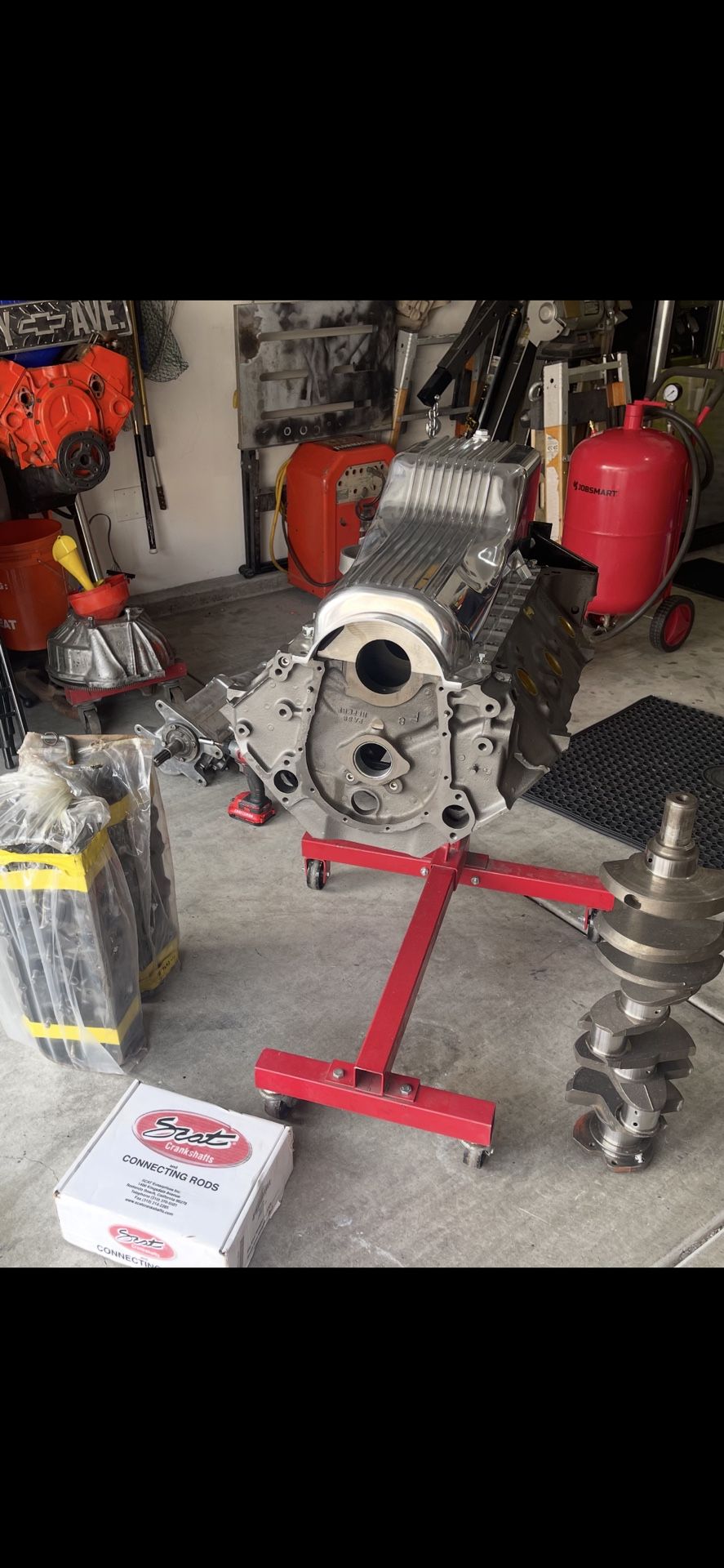 402 Big Block Chevy Engine