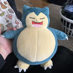 Snorlax plush 