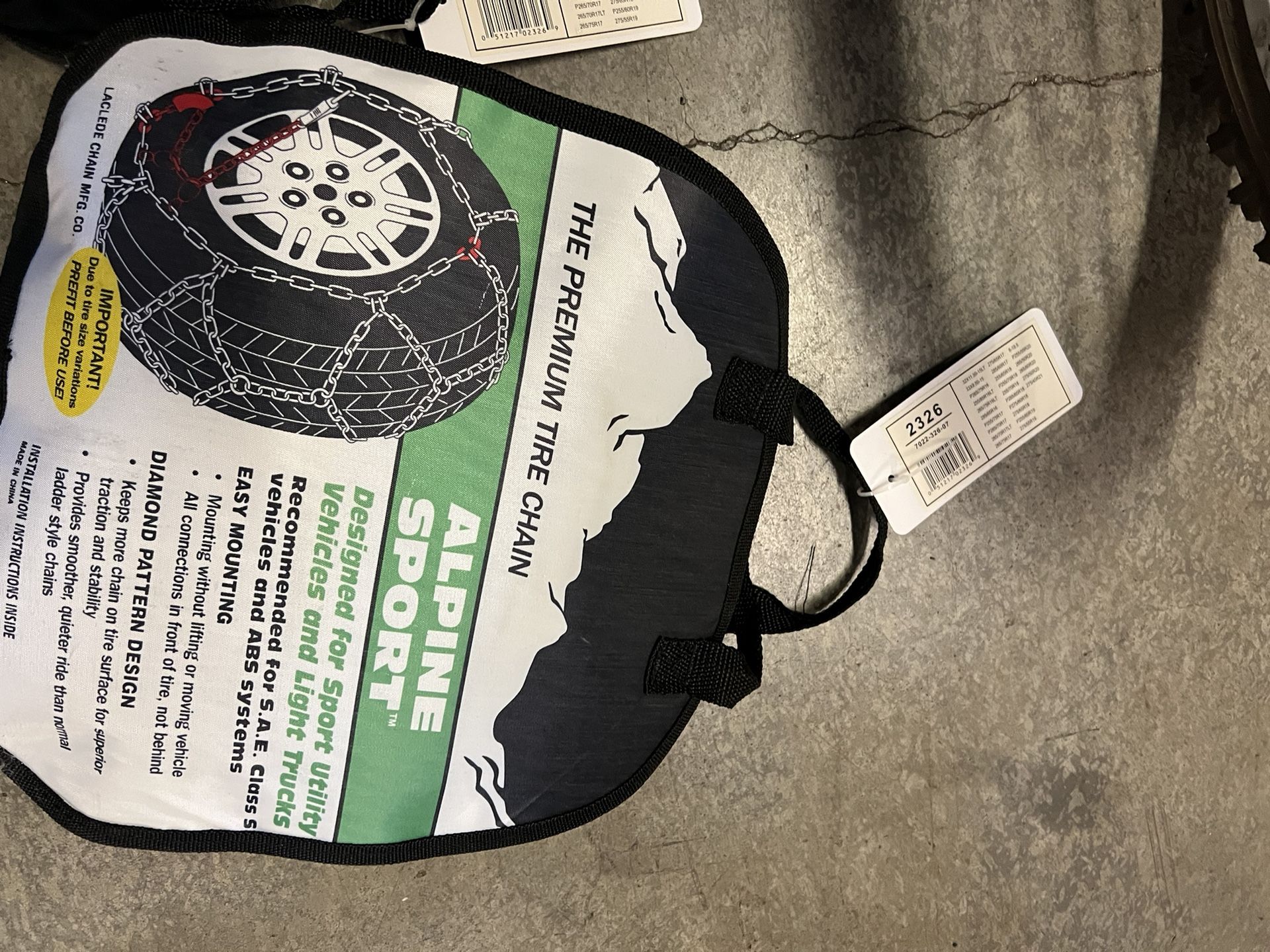 Alpine Sport Tire Chains