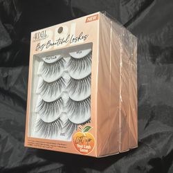 Ardell professional lashes 4 pck 32pc new beautiful big false lift up lashes