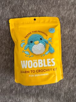 The Woobles Penguin Crochet Kit New