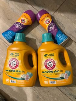 Detergent and softener Arm Hammer All For $20