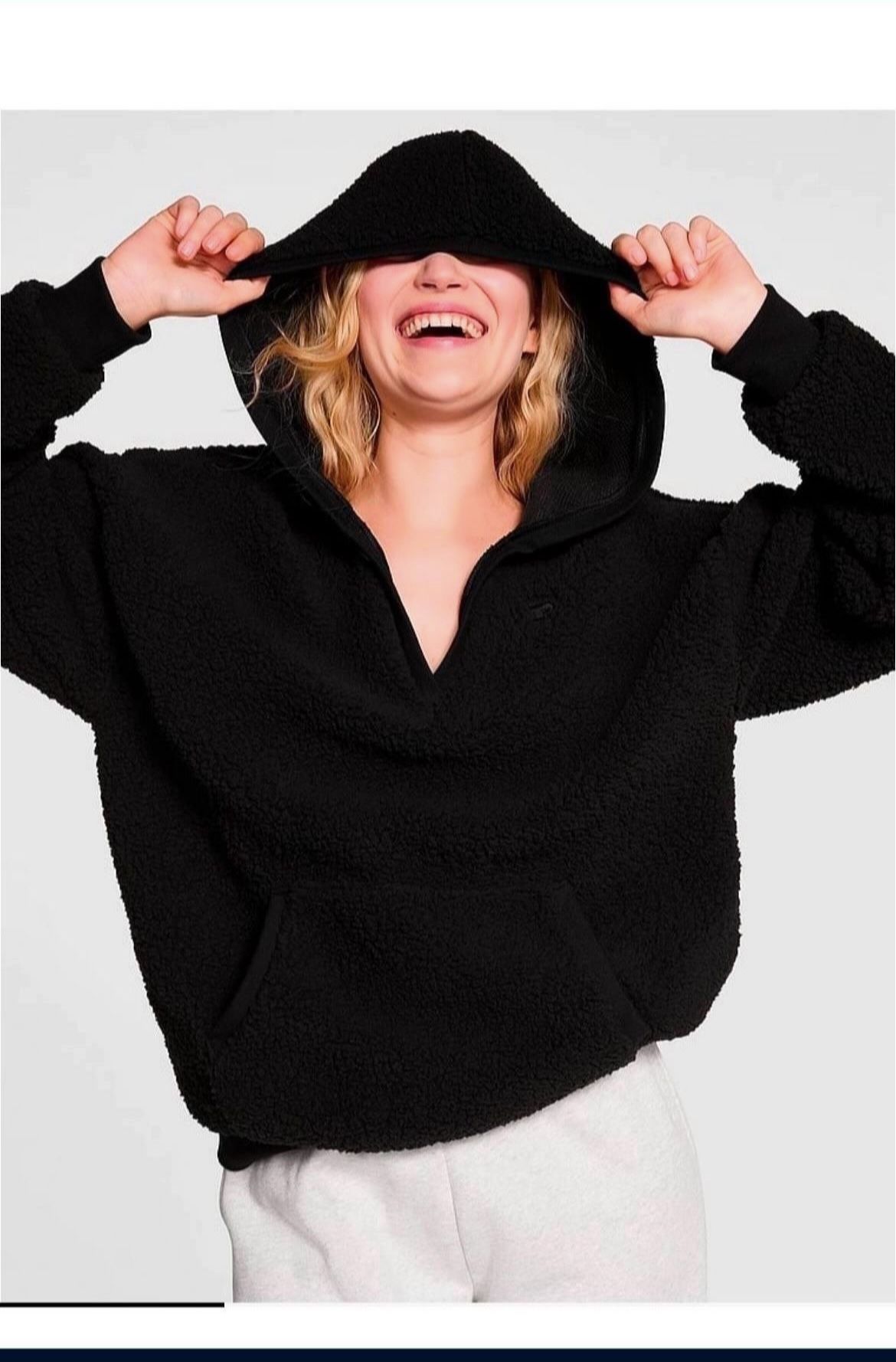 Pink Fleece Sweater