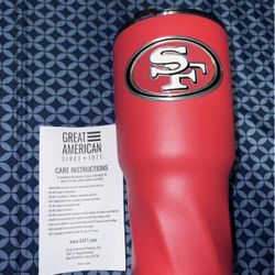 49ers insulated cup