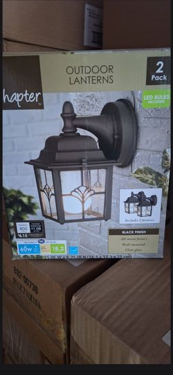 House wall light fixtures  new ' set of 2