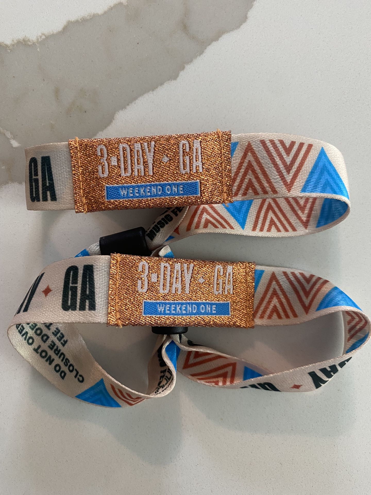 ACL 3 Day Wristbands - Weekend 1