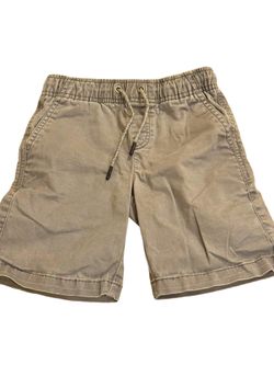 Rumi + Ryder Boys' Casual Shorts Size 6 Khaki Cotton Blend Summer Clothes wear