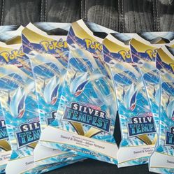 7 Silver Tempest Boosters Pokemon TCG