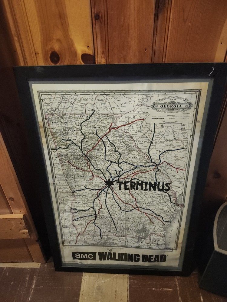 Walking Dead Map