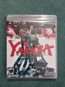 Yakuza Dead Souls PS3 NEW & SEALED