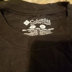 Columbia Tshirt, Size L, Slim Fit (Snug)