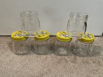 Osterizer 8 Ounce Glass Jars