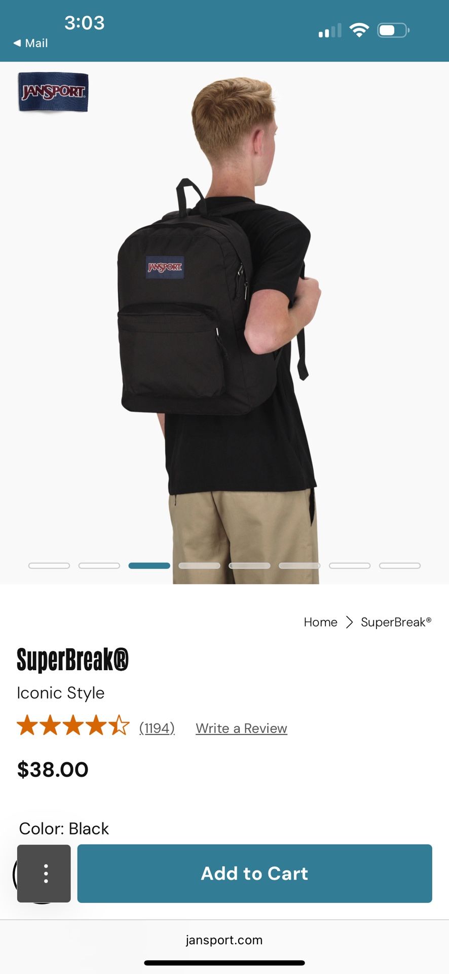 Jansport Backpack
