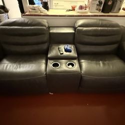 Center Line 3-Piece Power Reclining Loveseat with Console
