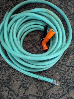 Water hose and nozzle