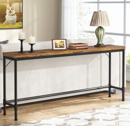 Brand new TribeSigns 70.9 in. Extra Long Industrial Console Table / Sofa Table