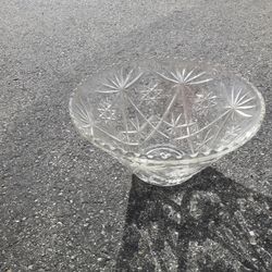 Crystal Glass Bowl