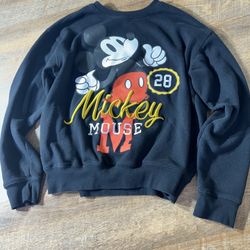 Disney Mickey Mouse Adult Small Sweatshirt