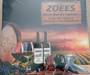 Wine bottle opener