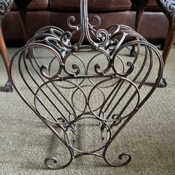 Vintage Three Bottle Wine Holder