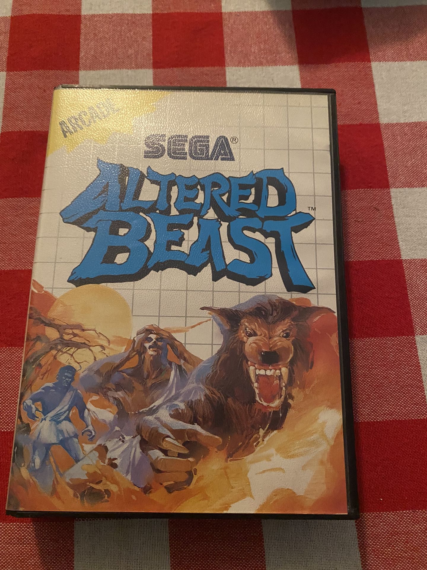Altered Beast Sega Master System Game