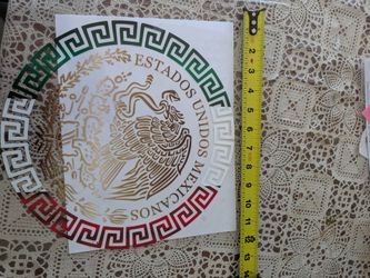 Estados Unidos mexicanos car decals stickers $8 each