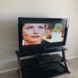 Samsung 55” plasma tv and stand