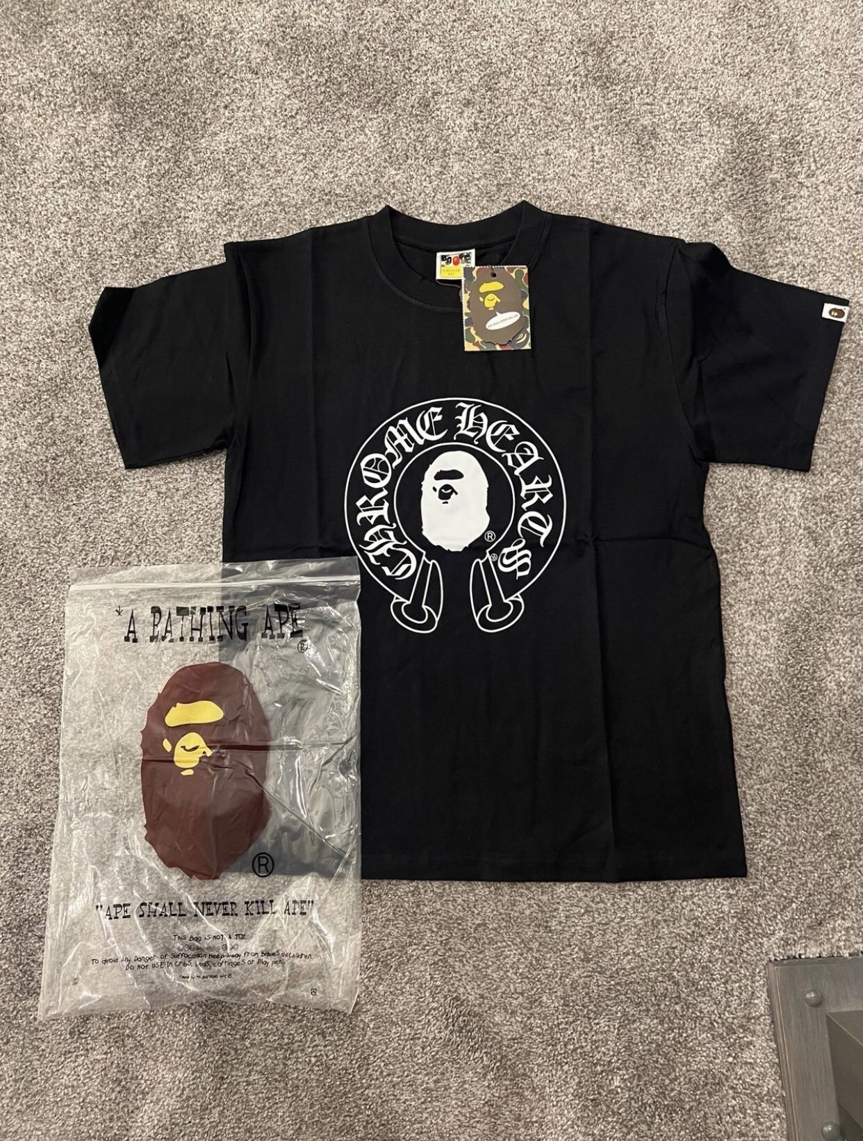 Bape X Chrome Hearts Tee