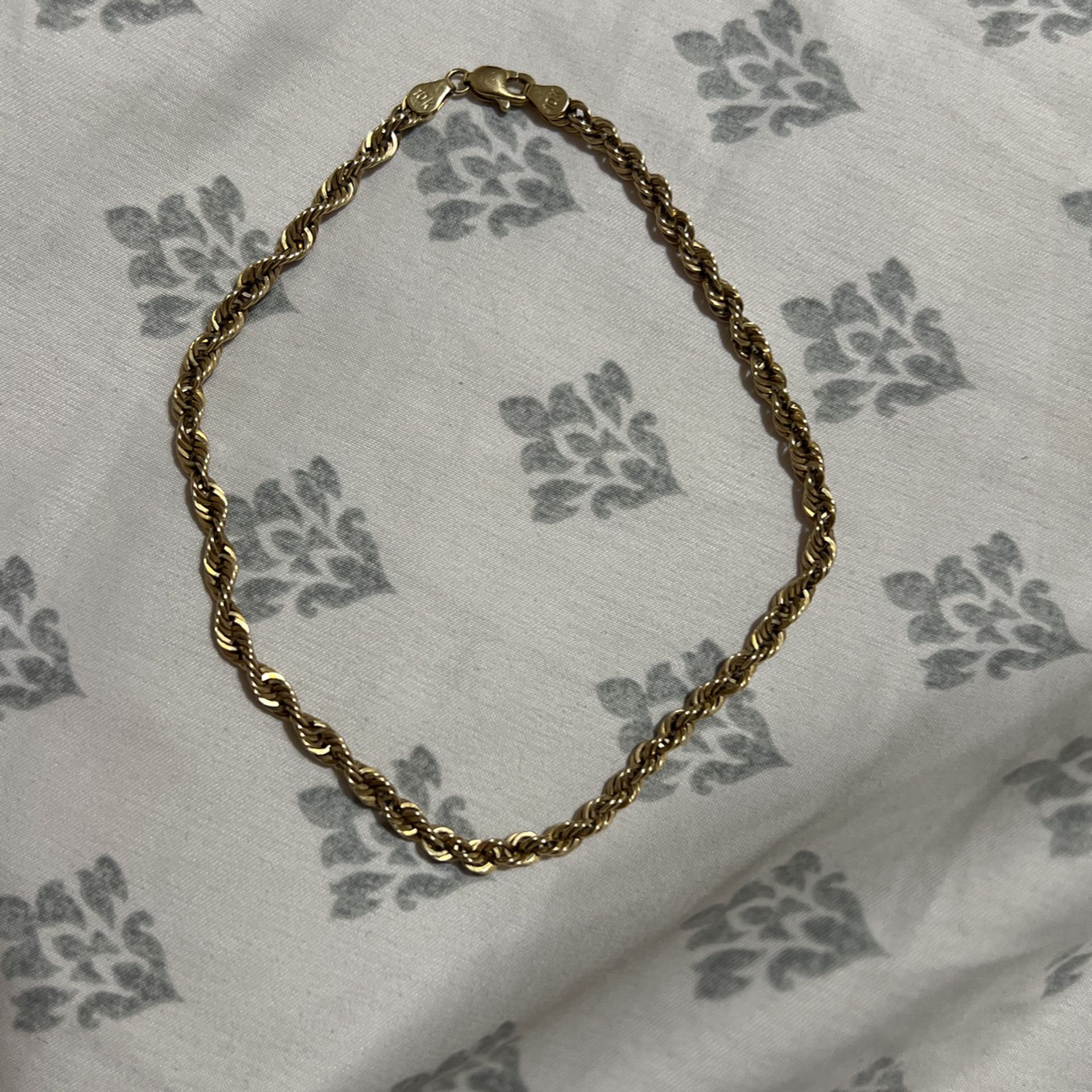 Gold Ankle Bracelet 