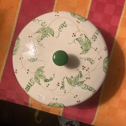 Portuguese Hand Painted Cheese Service Tray