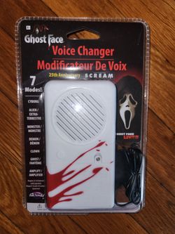 Ghostface - SCREAM 25th Anniversary Voice Changer