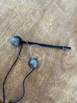 Plantronics Over The Ear Headphones With Microphone