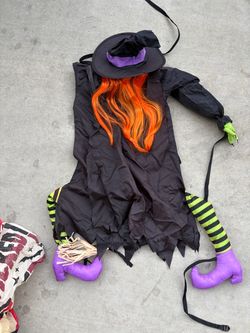 Witch Halloween decoration