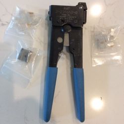 AMP 2-231652-1 CRIMP TOOL W/8 PIN And 6 PIN DIE