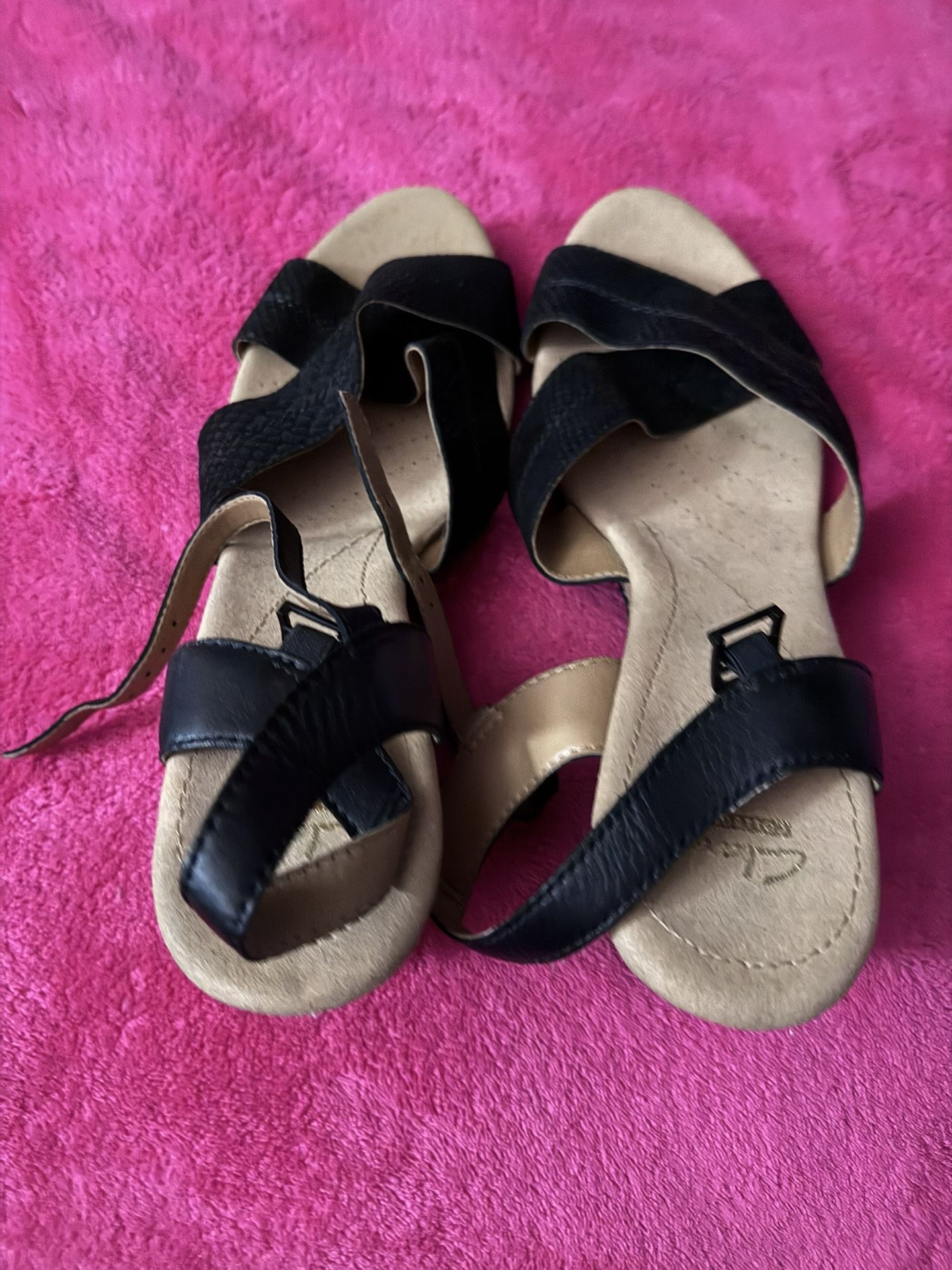Clark’s Wedged Sandals