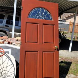 Wooden doors