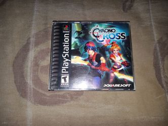PS1 CIB Black Label Chrono Cross (tested)
