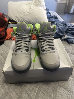 Green Bean Jordan 5s (reflective)