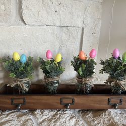 Farmhouse Easter Centerpiece Mason Jars Katy Or Conroe 