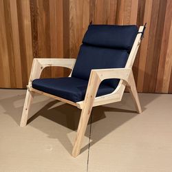 Home Patio Set - Cedar Lounge Chair 