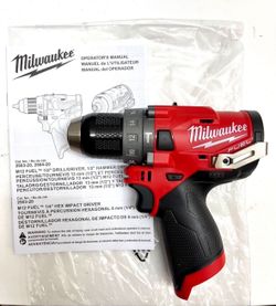 Brand new Milwaukee M12 1/2” Drill Driver 