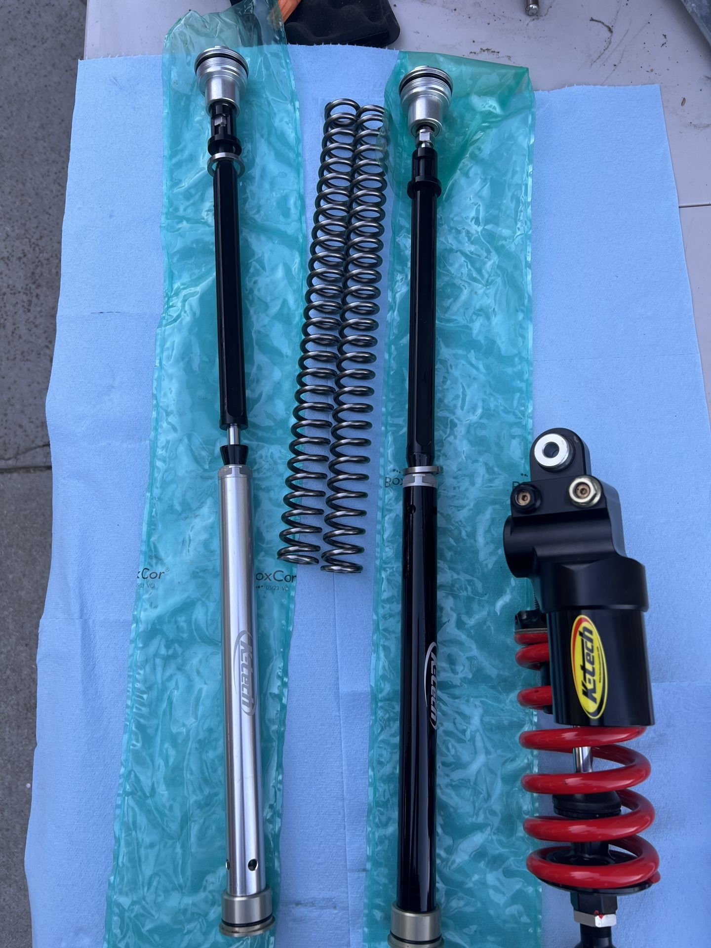 Ninja 400RR Ktech Suspension 