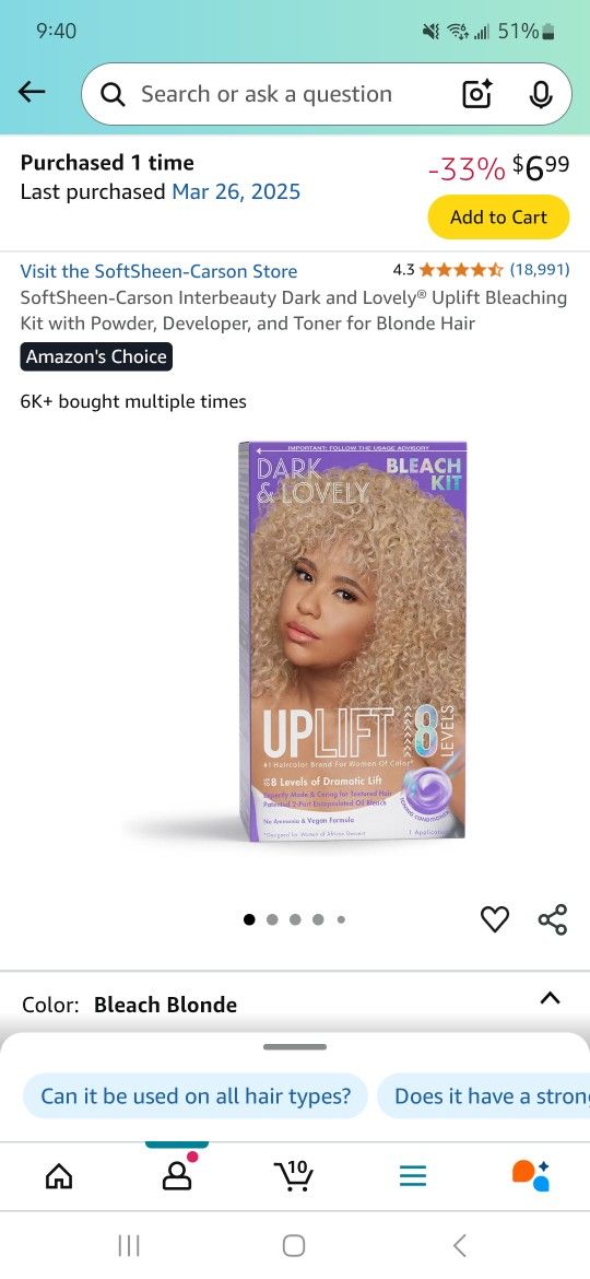 Bleach Kit
