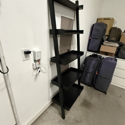 Stacked Black Shelves – 72” Tall Organizer – Great Condition