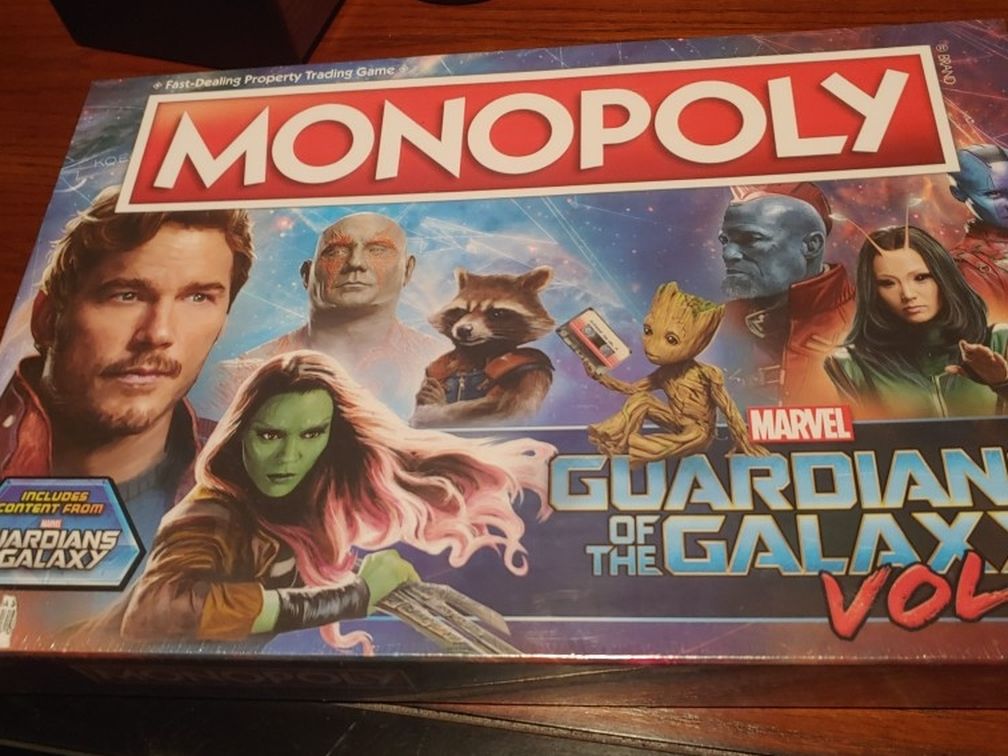 Guardians Of The Galaxy Vol 2 Monopoly
