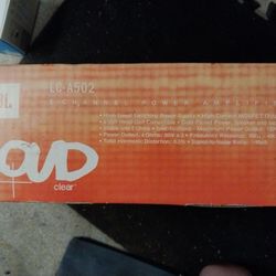 JBL LOUD AMPLIFIER-NEW, IN BOX.