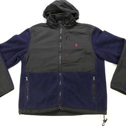 Mens Medium Polo Ralph Lauren Polartec Fleece Jacket