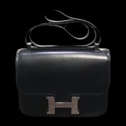 Hermes Constance 18 Black Leather 