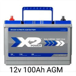 X2 Power AGM Batteries: Music,RV,Inverter